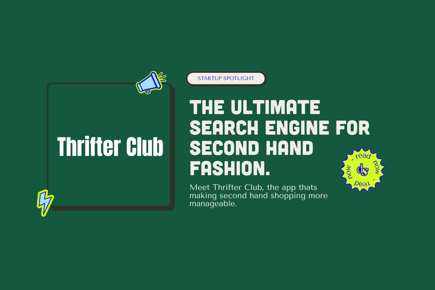 Thrifter Club: The search engine for second hand fashion