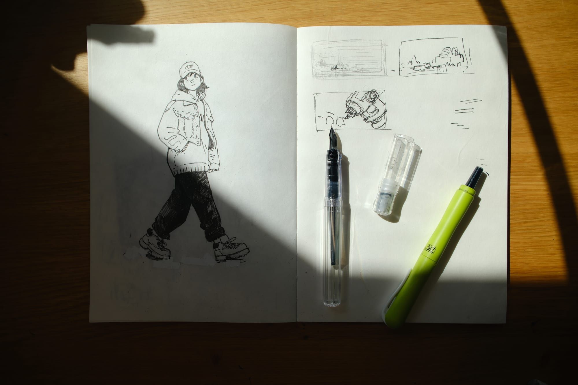 Oscar Zahn returns to the drawing board.