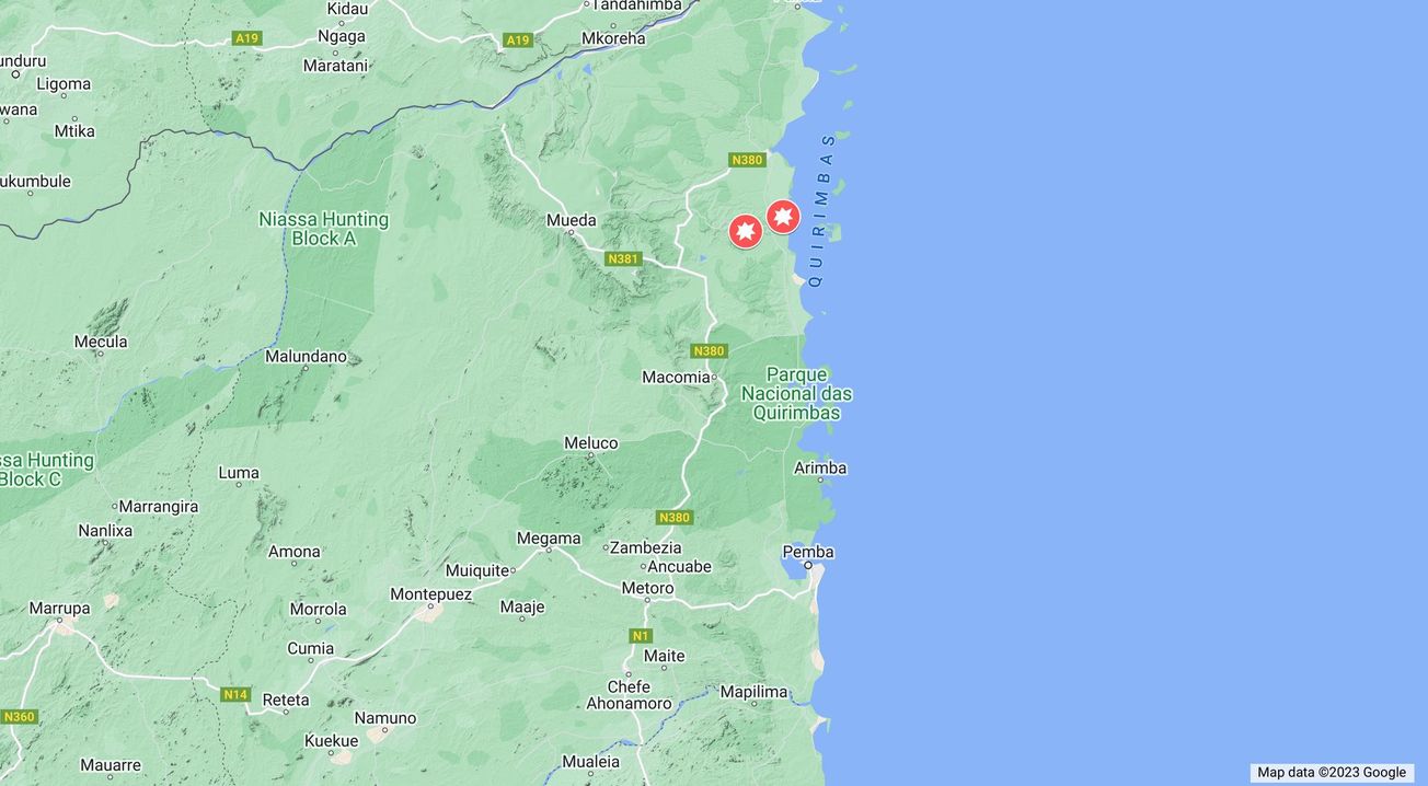 Two dead in insurgent attacks in Mocímboa da Praia