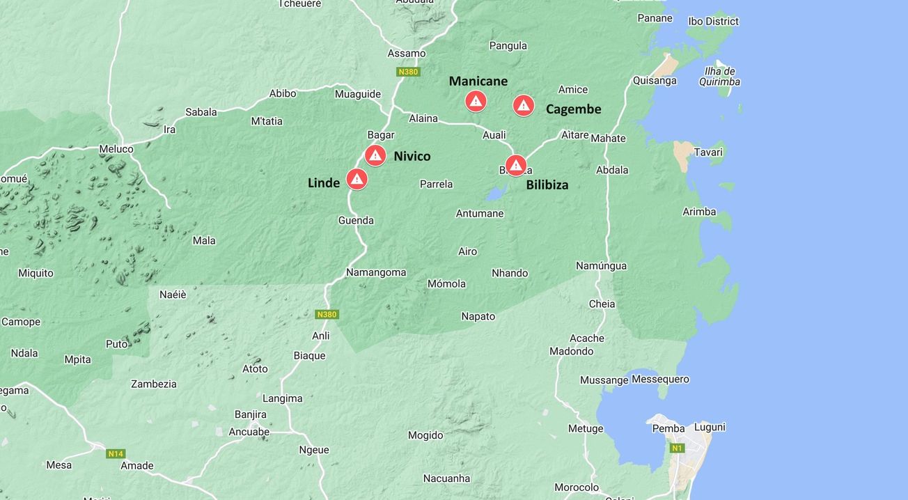 Cabo Delgado: Security forces reinforce Quissanga and Metuge as insurgents move south