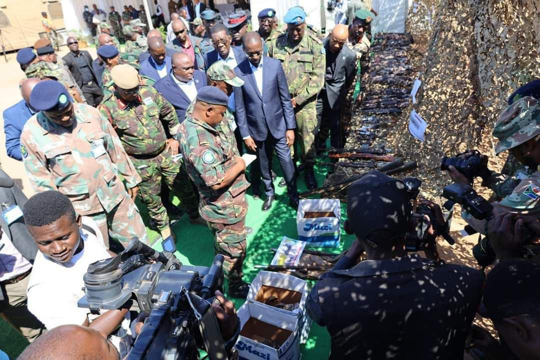 The neighbours leave without outstaying their welcome