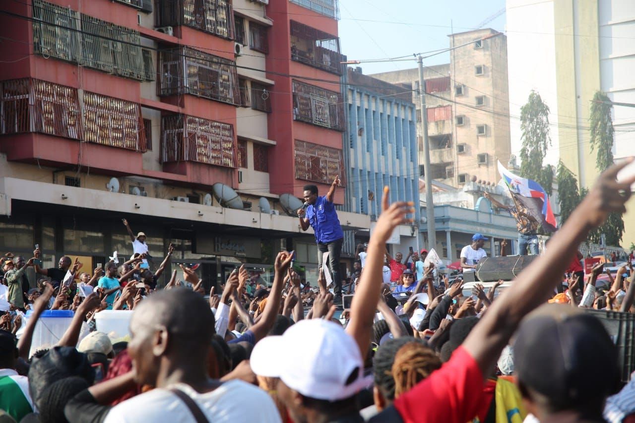 Venâncio Mondlane, the upstart challenger in Mozambique’s presidential election