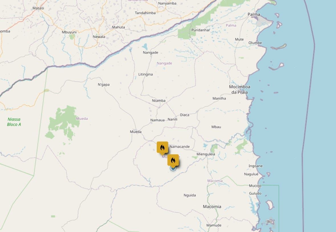 Insurgents kill two people in attacks on two villages in Muidumbe