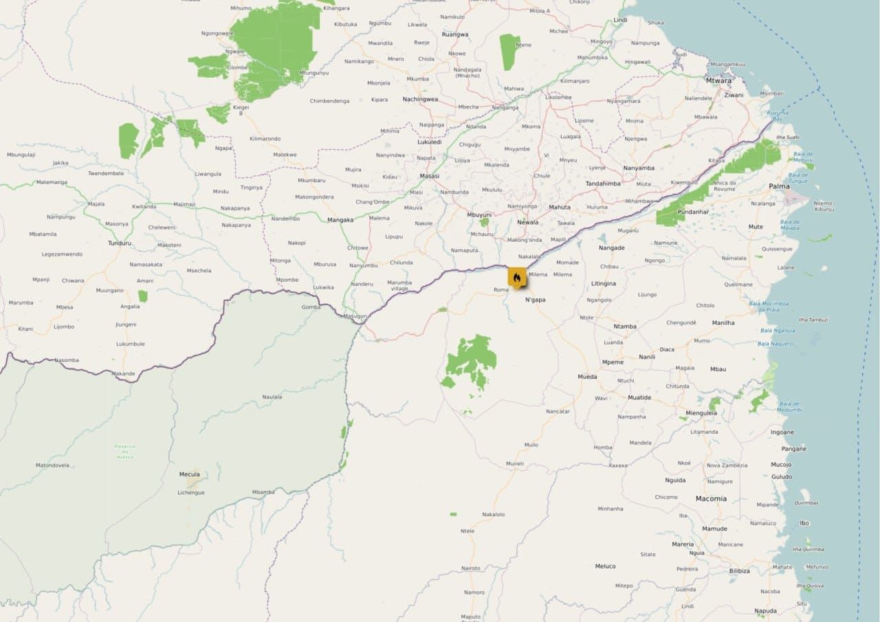 Gunmen ambush a passenger vehicle in Mueda