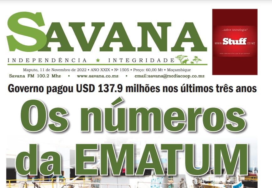 Still paying off those tuna bonds