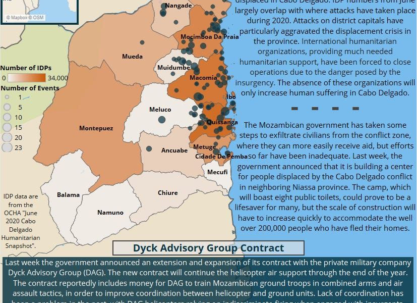Cabo Delgado insecurity allows drug trafficking ‘to thrive’, US warns; Police deny rumours they tortured group of refugees with dogs