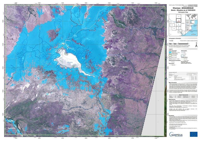 Cyclone Idai latest; and the ecology of the Cabo Delgado conflict