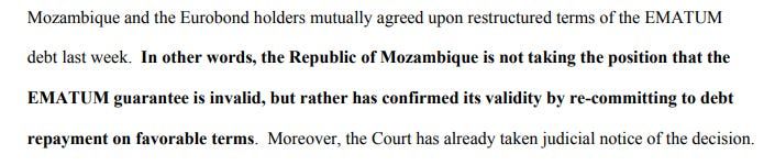 Boustani trial will end 22 November, judge says; Total ‘studying’ two more LNG trains in Mozambique