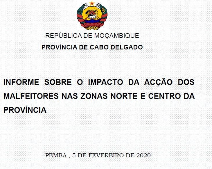 INP selecting new blocks for 2020 oil bidding round; UN Security Council says Mozambique terrorists now part of Islamic State