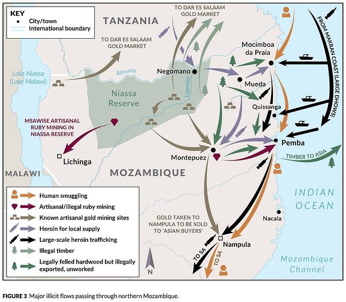 Vale plans to shut its first Moatize mine next year; Cabo Delgado insurgency feeds off illicit economy