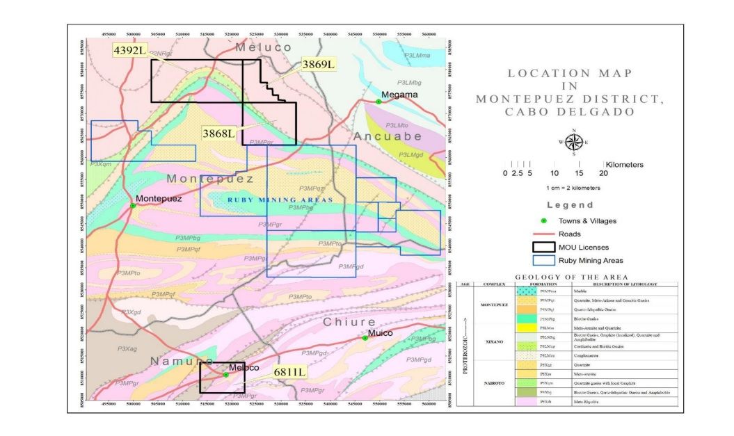 New Mozambique 'ruby rush' company partners with leading Frelimo MP