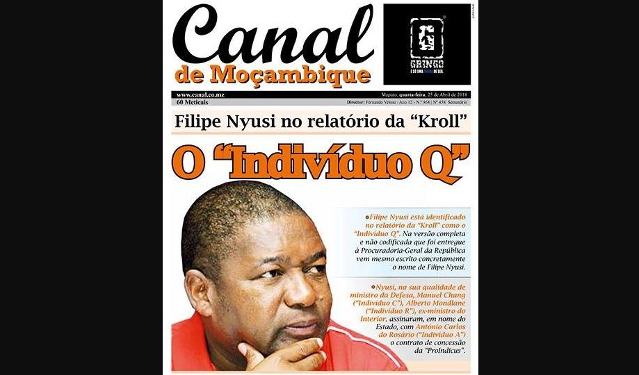 Mozambique president Nyusi is Kroll’s ‘Person Q’ - report