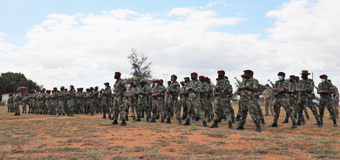 Rwandan, SADC and Mozambican troops seen in Niassa province