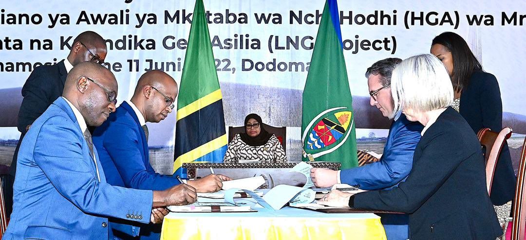 Tanzania signs LNG agreement with Shell and Equinor