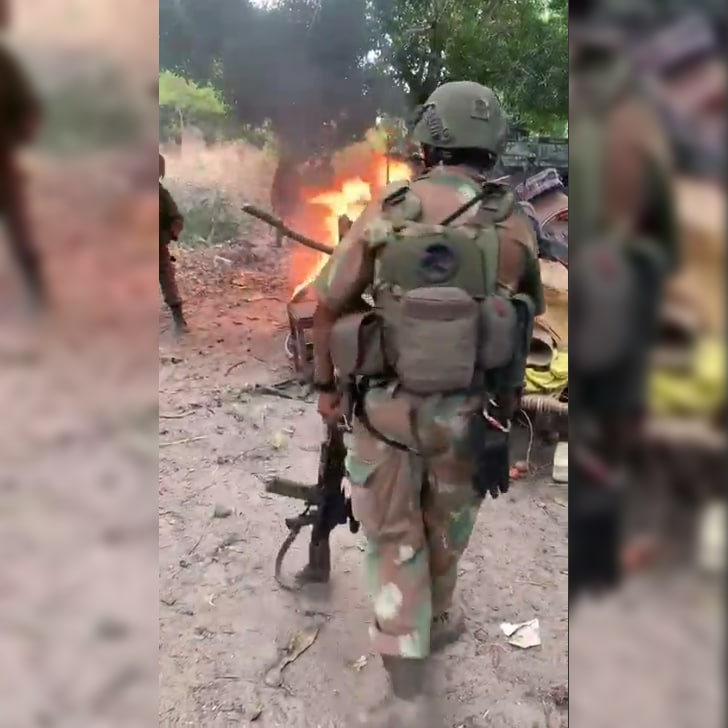 SADC mission to investigate video of South African troops burning bodies