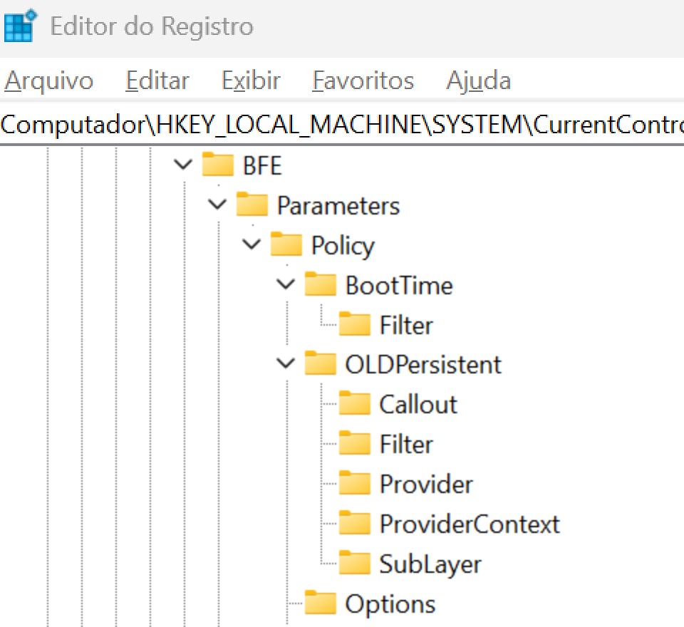 Regedit change