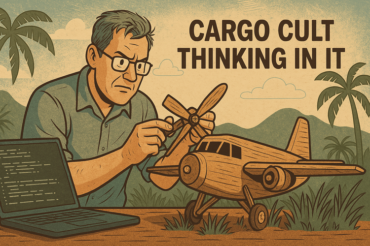 The Cargo Cult of Modern Teams & Companies: When Belief Replaces Reality