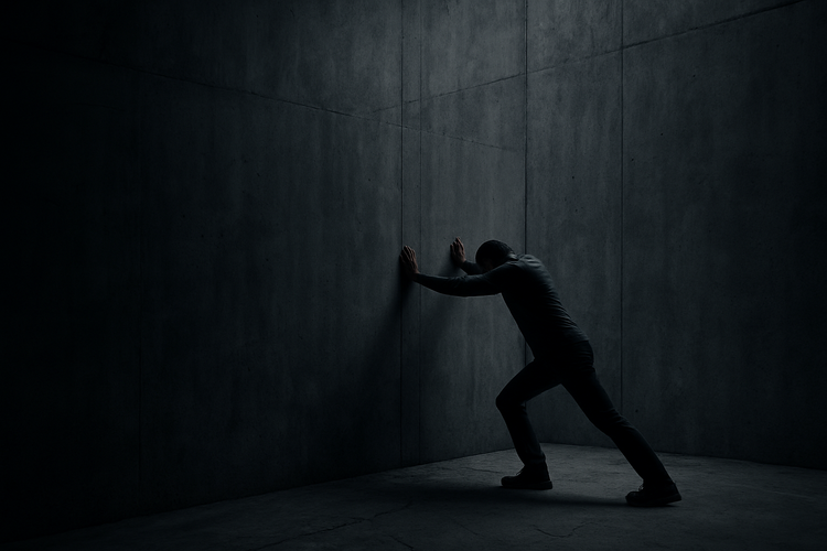 Tractor Pulling Hell or When Zero Leverage Becomes Fate