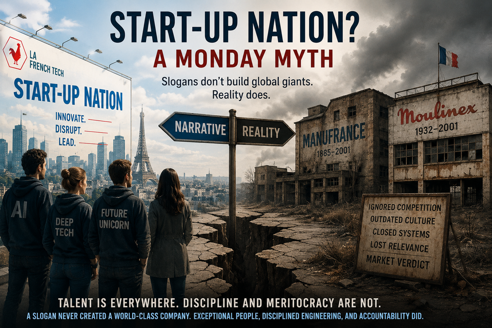 Monday Myth: You Cannot Declare a Start-up Nation into Existence