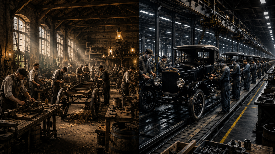 Wednesday Reality :The Assembly Line Does not Care Who Worked Hardest