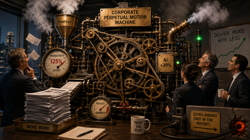 Friday Fun: The Corporate Perpetual Motion Machine