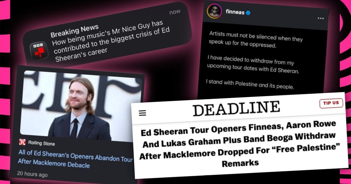 From Ed Sheeran to streaming emissions: All the news you might have missed