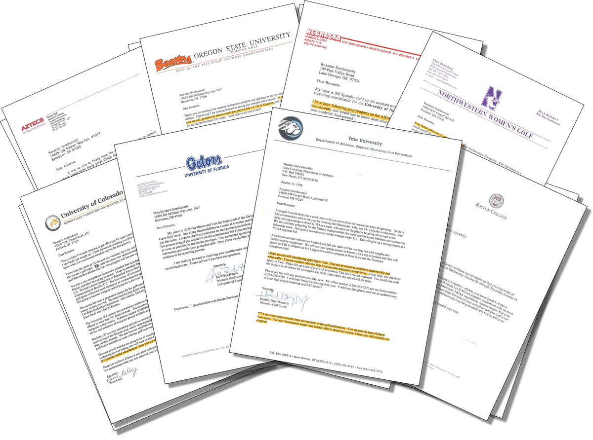 D1 Recruitment Letters