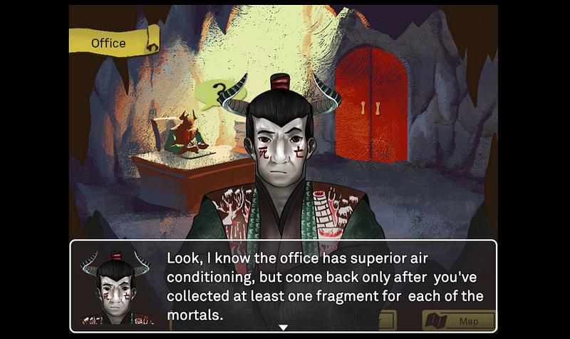 Eighteen levels of hell (Part I): Conceptualising our game