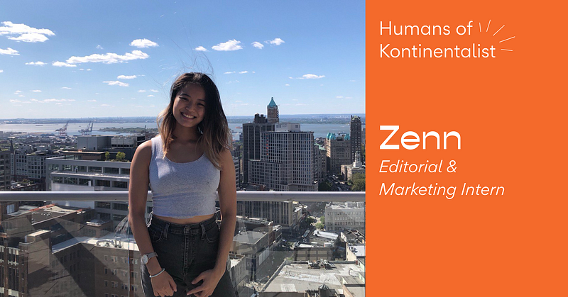 Humans of Kontinentalist: Zenn Wong