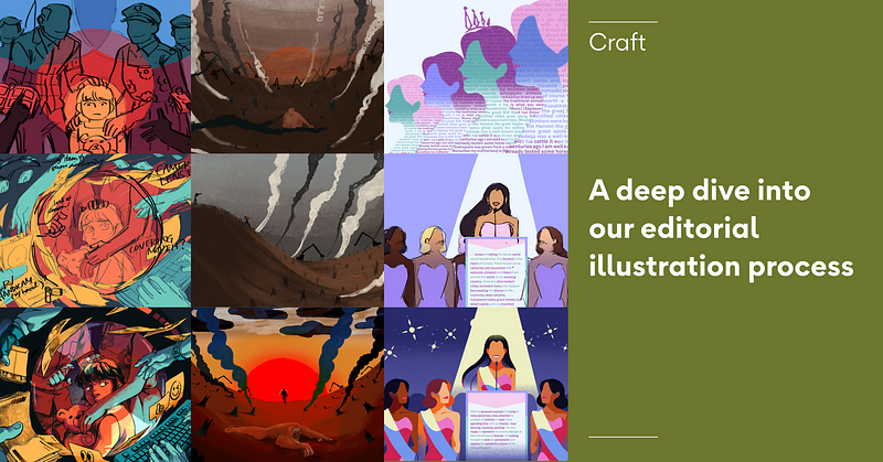 A deep dive into our editorial illustration process