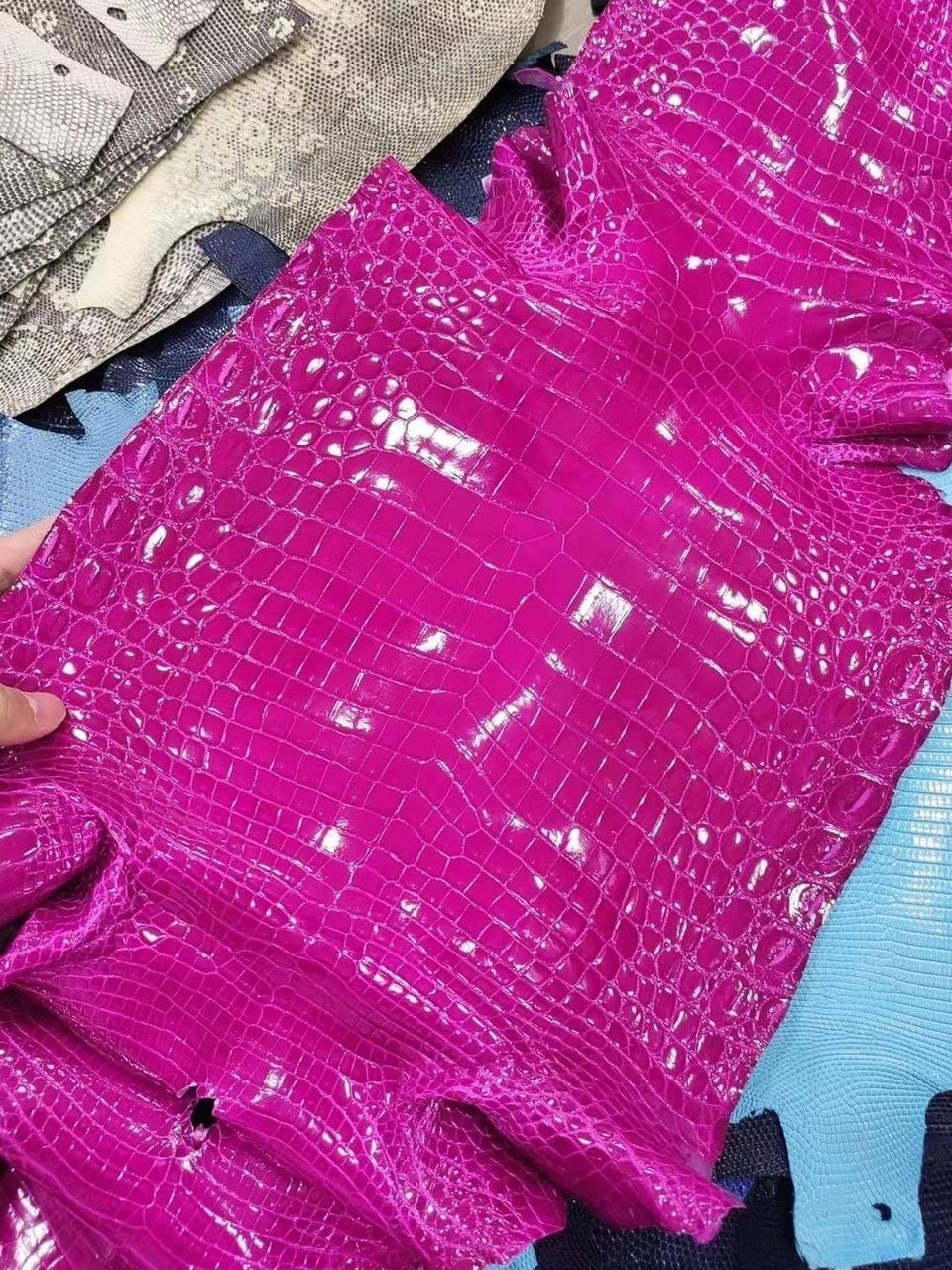 Hermès Genuine Nile Crocodile Leather