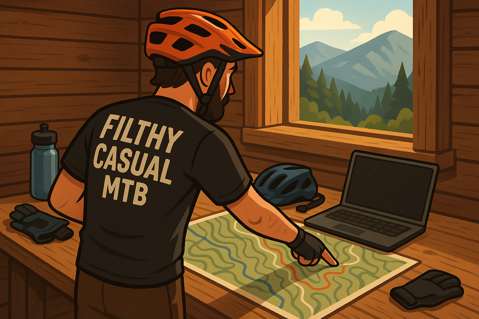 How I Link Trails for MTB Rides