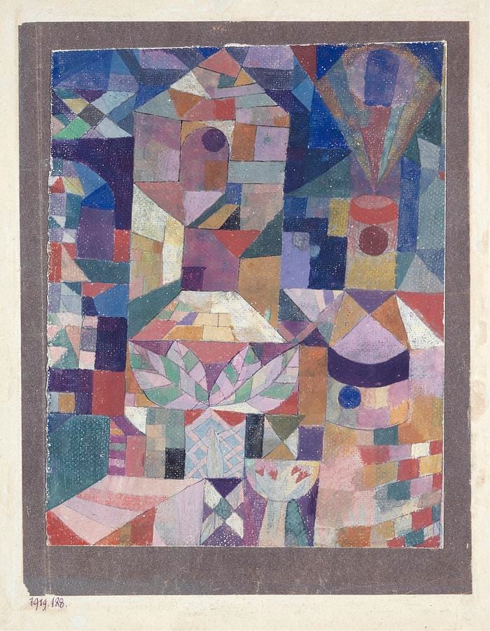 Castle Garden by Paul Klee