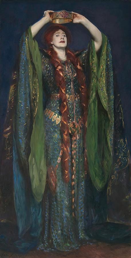Ellen Terry as Lady Macbeth by John Singer Sargent