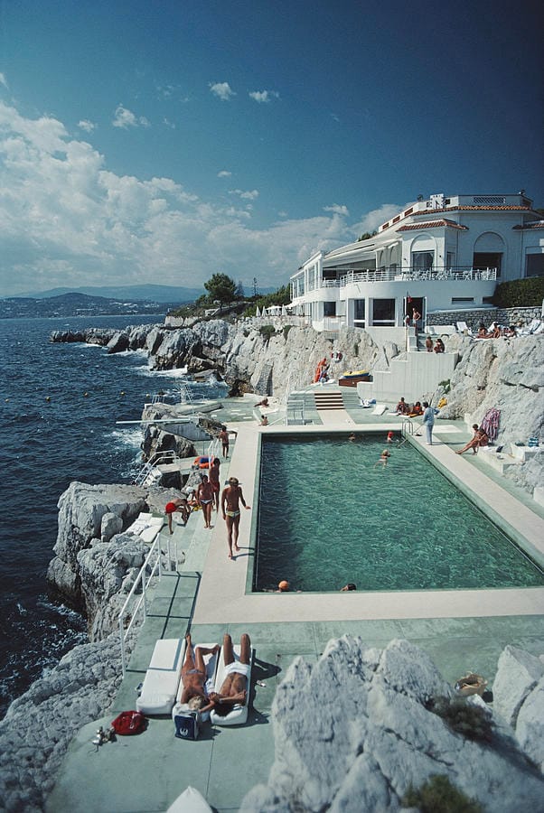 Hôtel du Cap-Eden-Roc, Antibes — Slim Aarons.