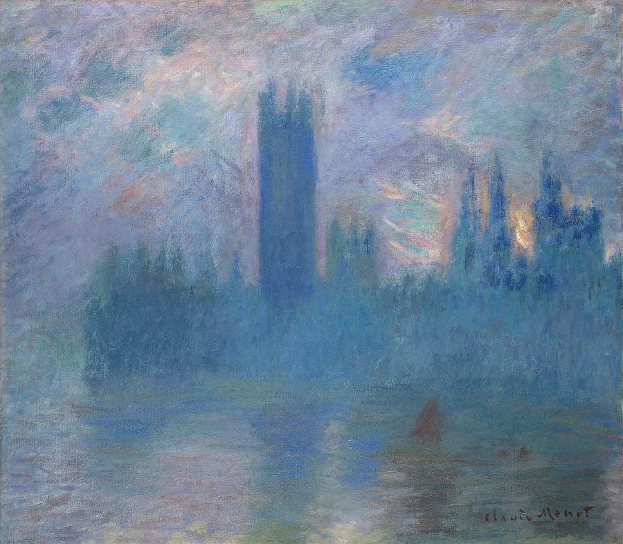 The Houses of Parliament by Claude Monet
