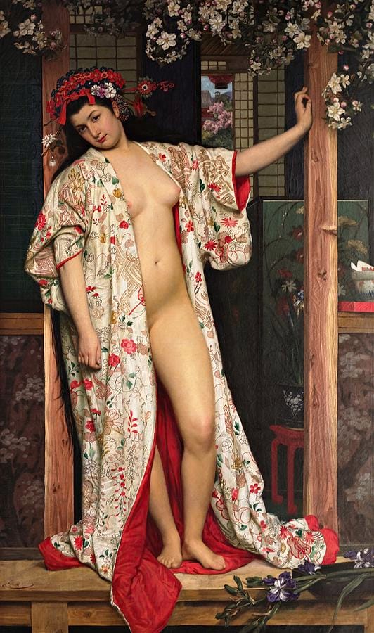 La Japonaise au Bain by James Tissot