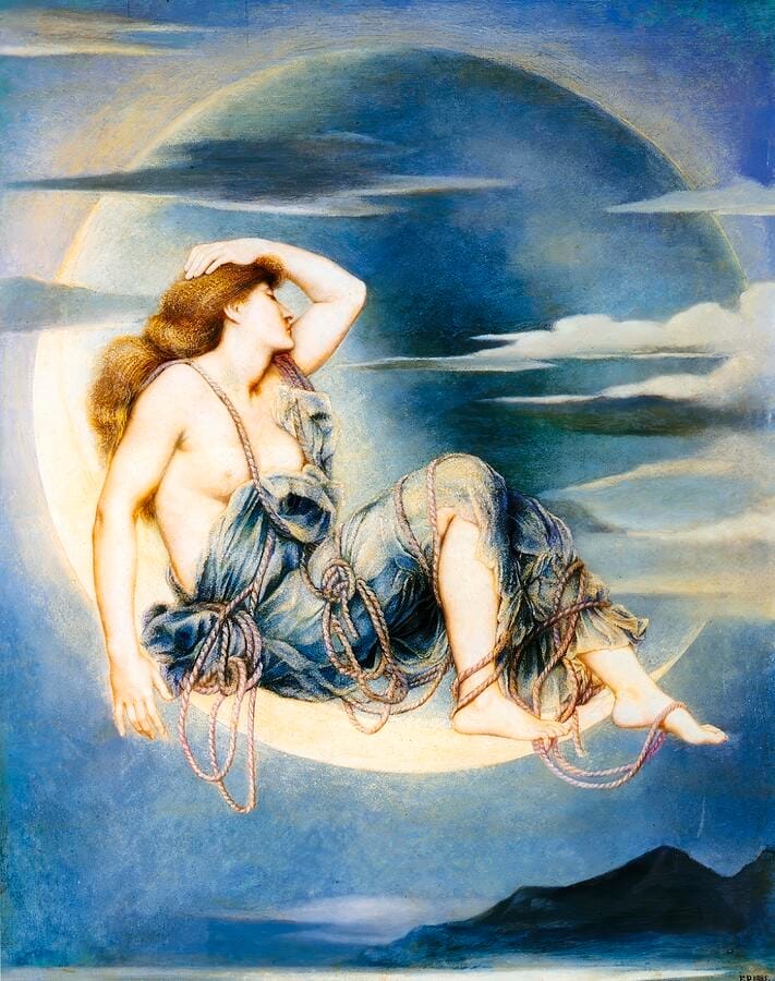 Luna — Evelyn De Morgan