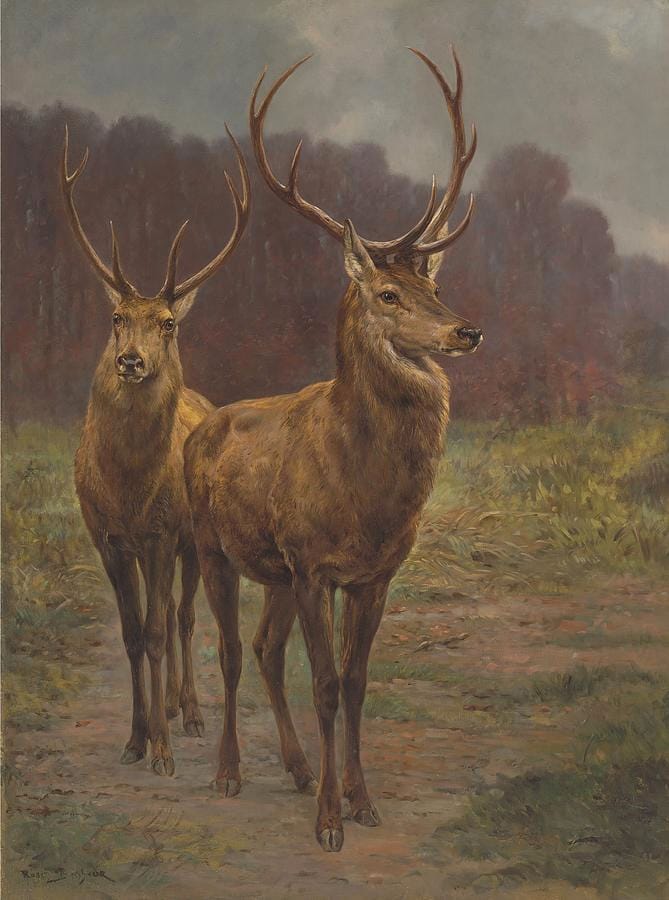 Monarchs of the Forest by Rosa Bonheur