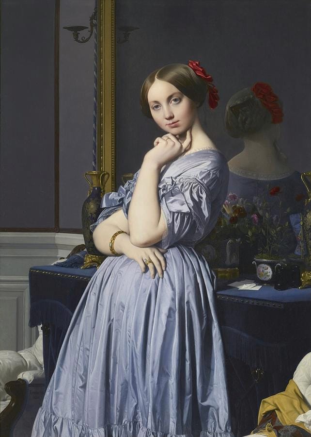 Comtesse d’Haussonville by Jean-Auguste-Dominique Ingres
