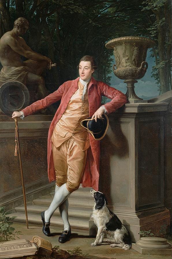 Portrait of John Talbot, Later 1st Earl Talbot by Pompeo Batoni