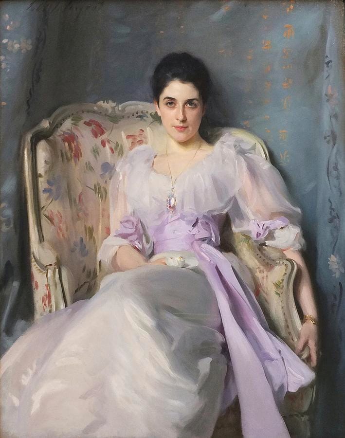 Portrait of Lady Agnew of Lochnaw by John Singer Sargent