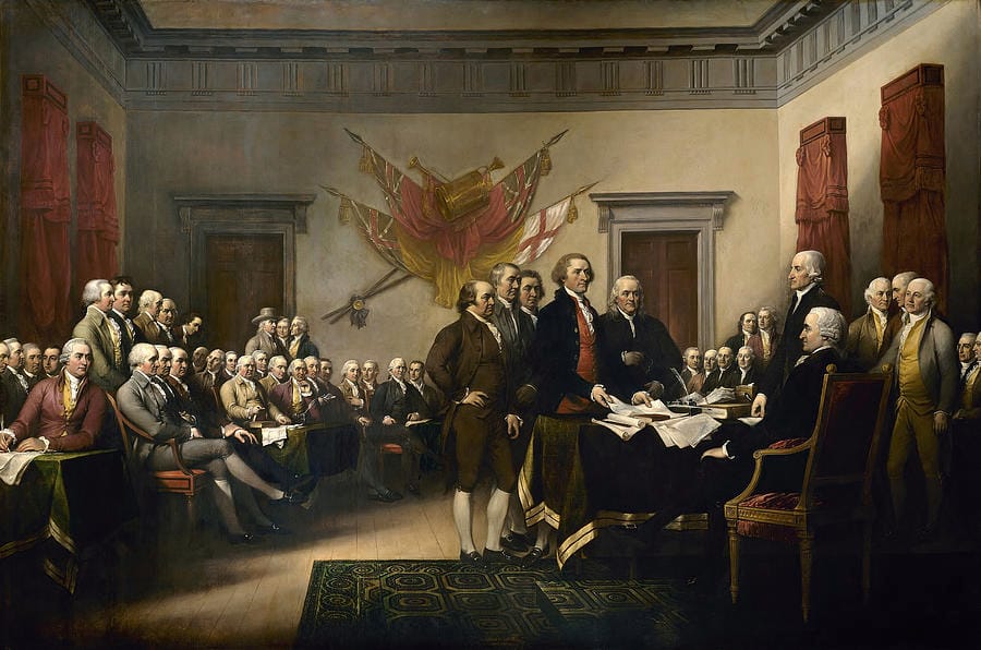 The Declaration of Independence by John Trumbull
