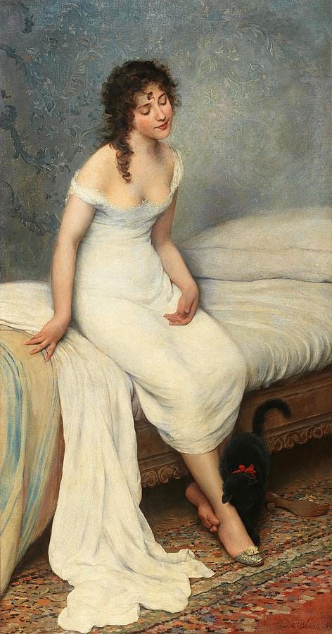 The Awakening by Eugene de Blaas