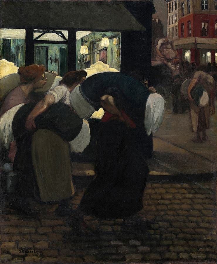 The Laundresses by Théophile Alexandre Steinlen