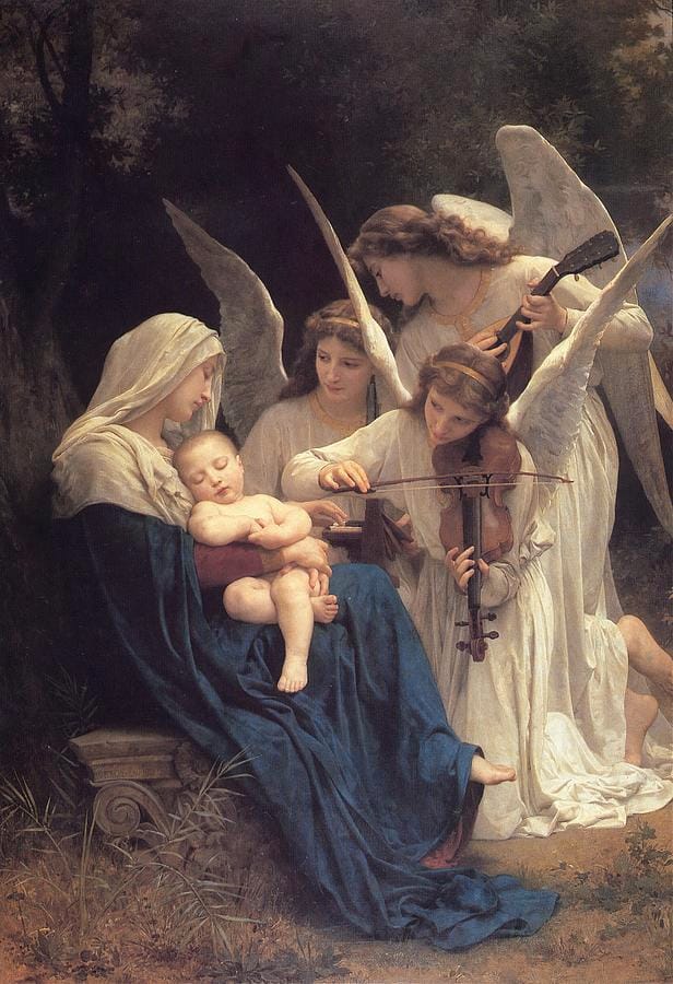 The Song of the Angels by William-Adolphe Bouguereau