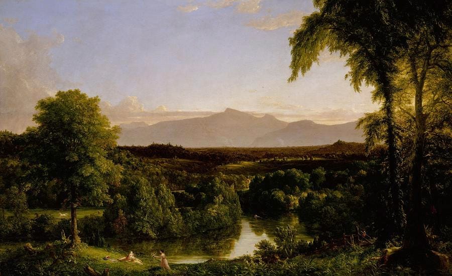 View on the Catskill, Early Autumn (1836–37) — Thomas Cole.
