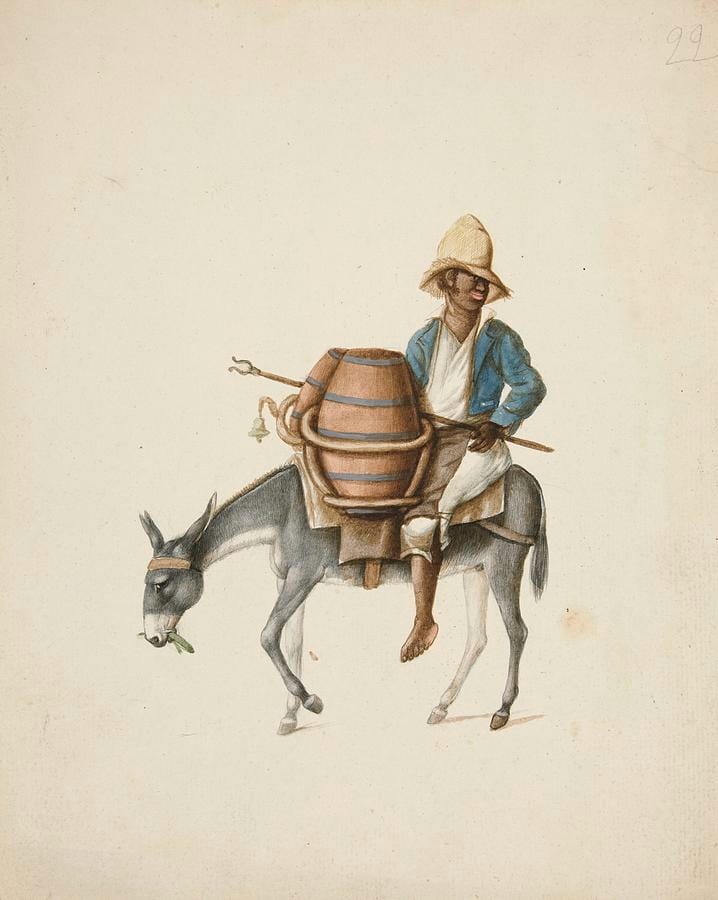 The Water Vendor by Francisco Fierro