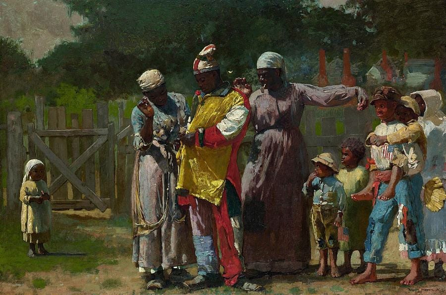 Dressing for the Carnival by Winslow Homer