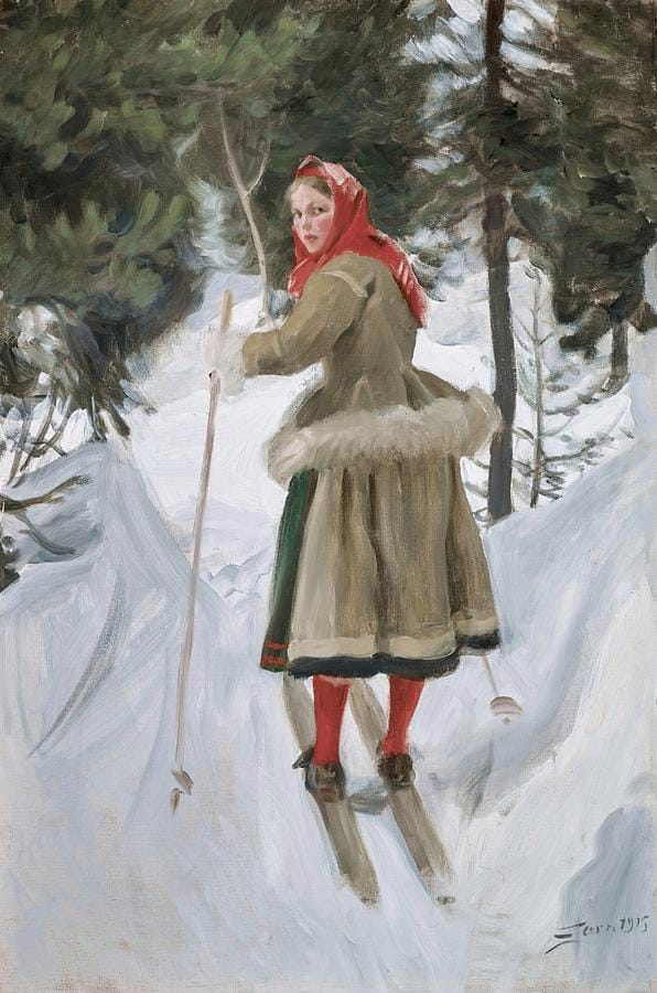 Girl from Mora by Anders Zorn